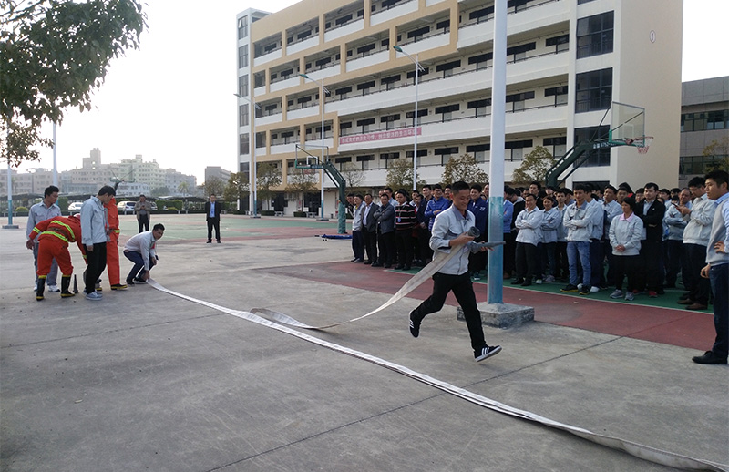 6686体育网页登录公司惠南工厂开展消防疏散演练活动