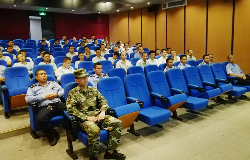 惠南消防中队到惠州6686体育网页登录开展消防安全知识培训