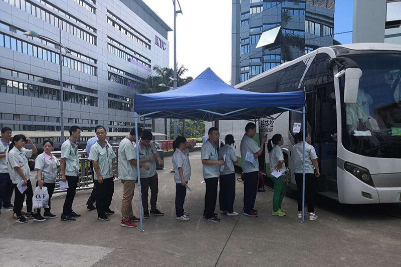 6686体育网页登录公司开展2018年员工大型体检活动